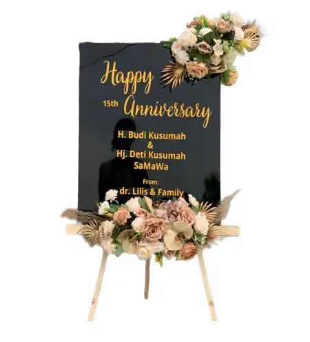 Papan Bunga Akrilik Cimangkok