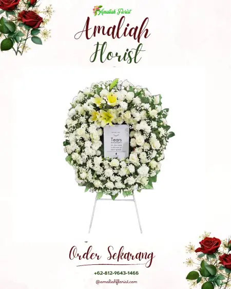 Krans Bunga Duka Cimangkok